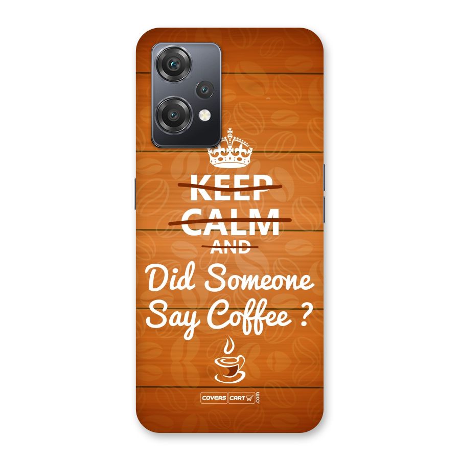 Coffee Ardour Back Case for OnePlus Nord CE 2 Lite 5G