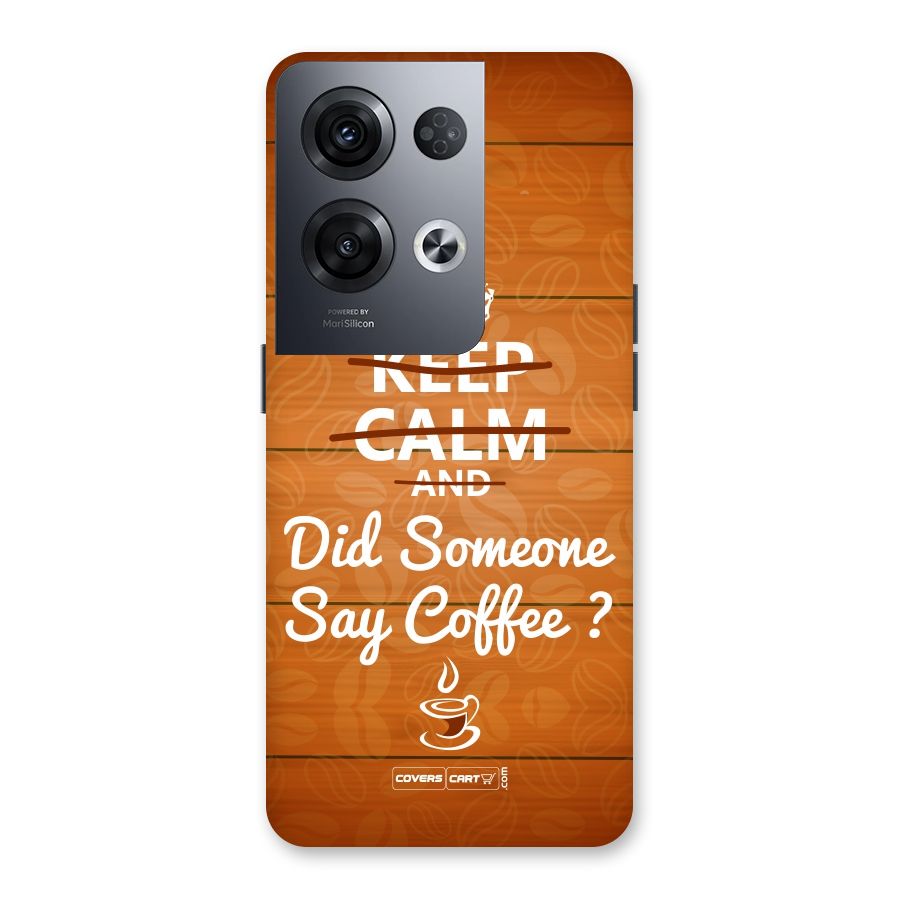 Coffee Ardour Back Case for Oppo Reno8 Pro 5G