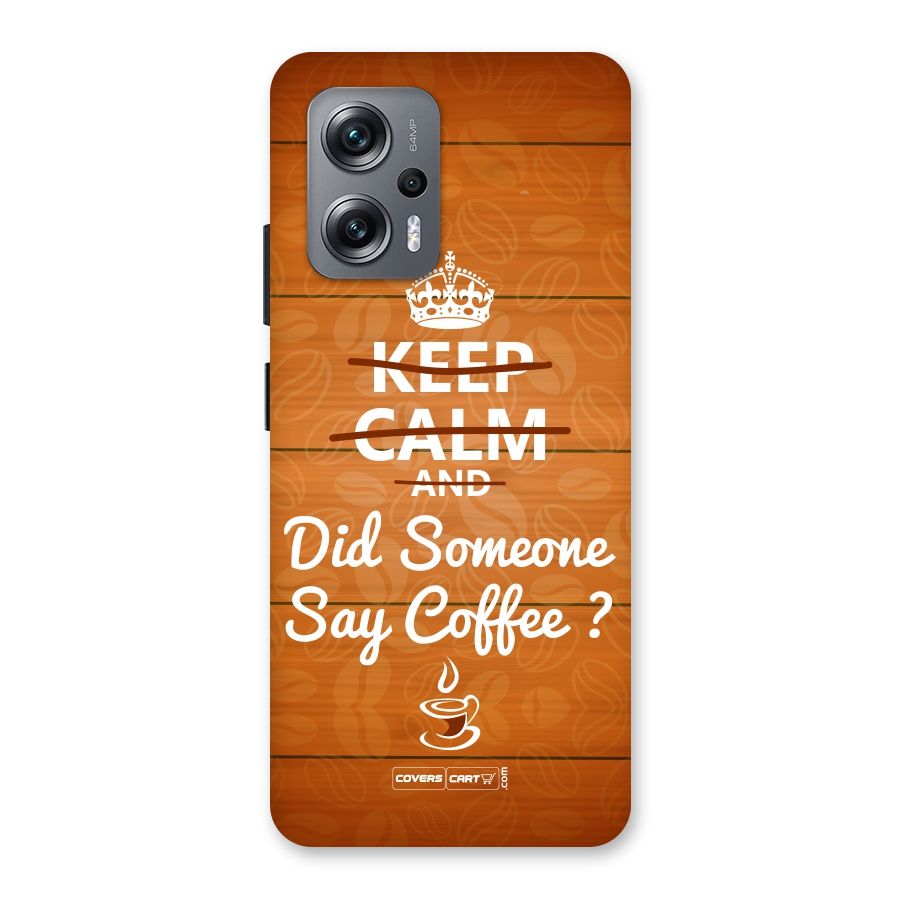 Coffee Ardour Back Case for Redmi K50i