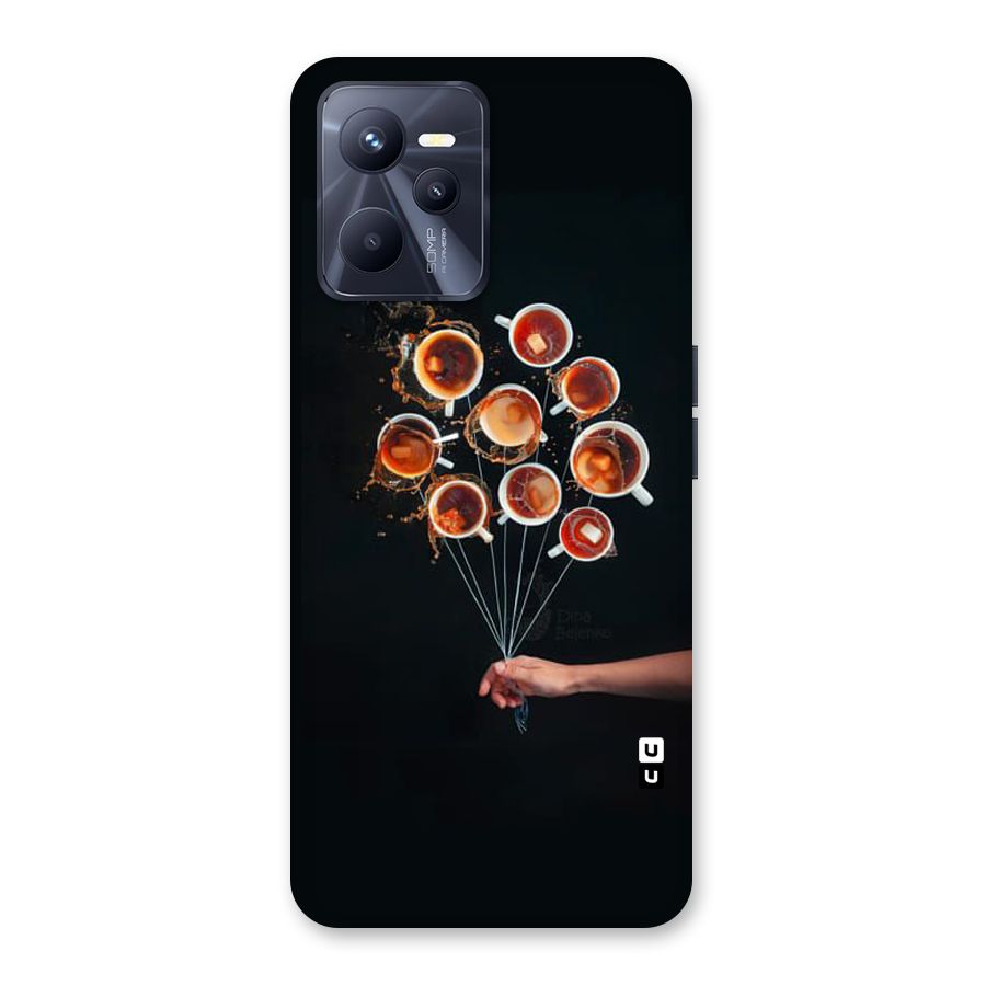 Coffee Balloon Back Case for Realme C35