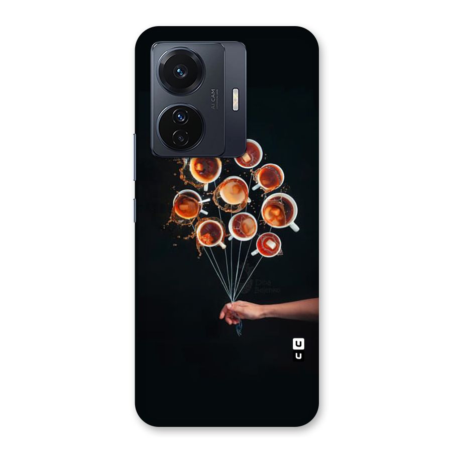 Coffee Balloon Back Case for Vivo T1 Pro