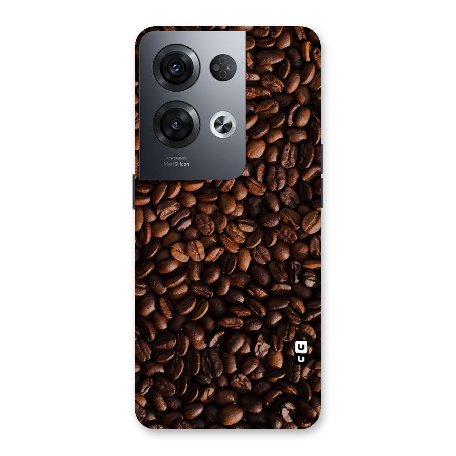Coffee Beans Scattered Back Case for Oppo Reno8 Pro 5G