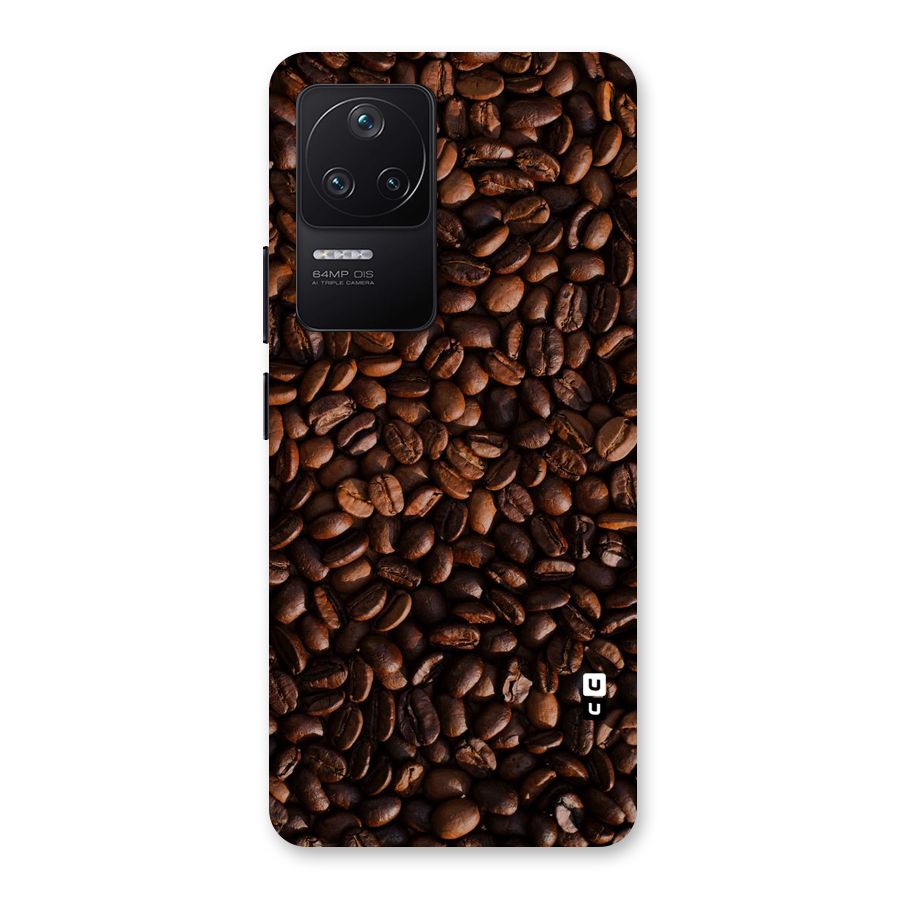 Coffee Beans Scattered Back Case for Poco F4 5G