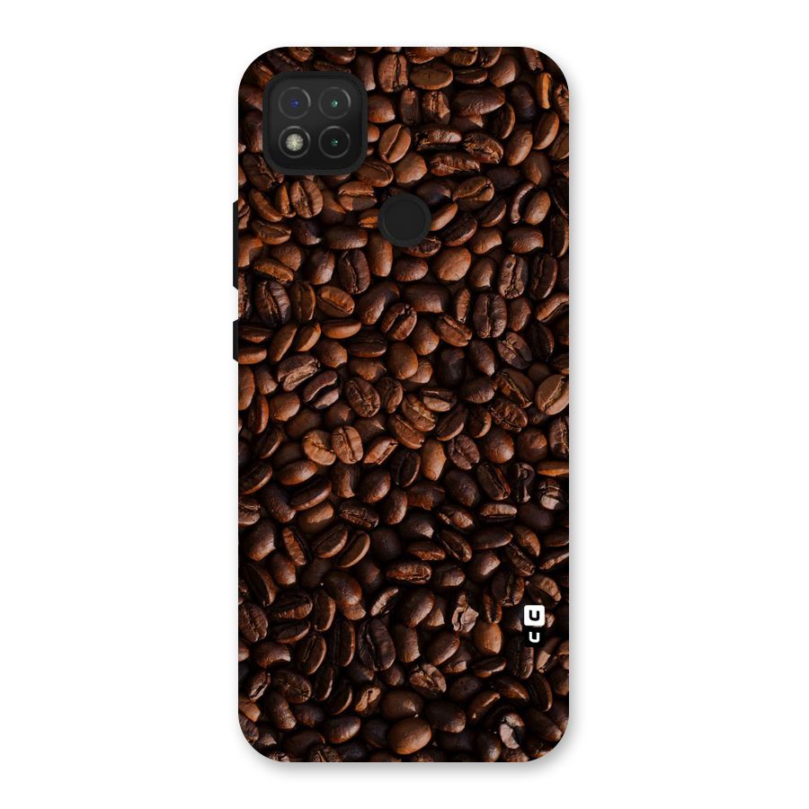 Coffee Beans Scattered Back Case for Redmi 9 Activ