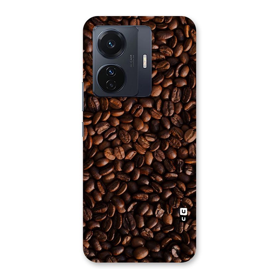 Coffee Beans Scattered Back Case for Vivo T1 Pro