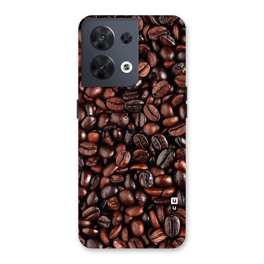 Coffee Beans Texture Back Case for Oppo Reno8 5G