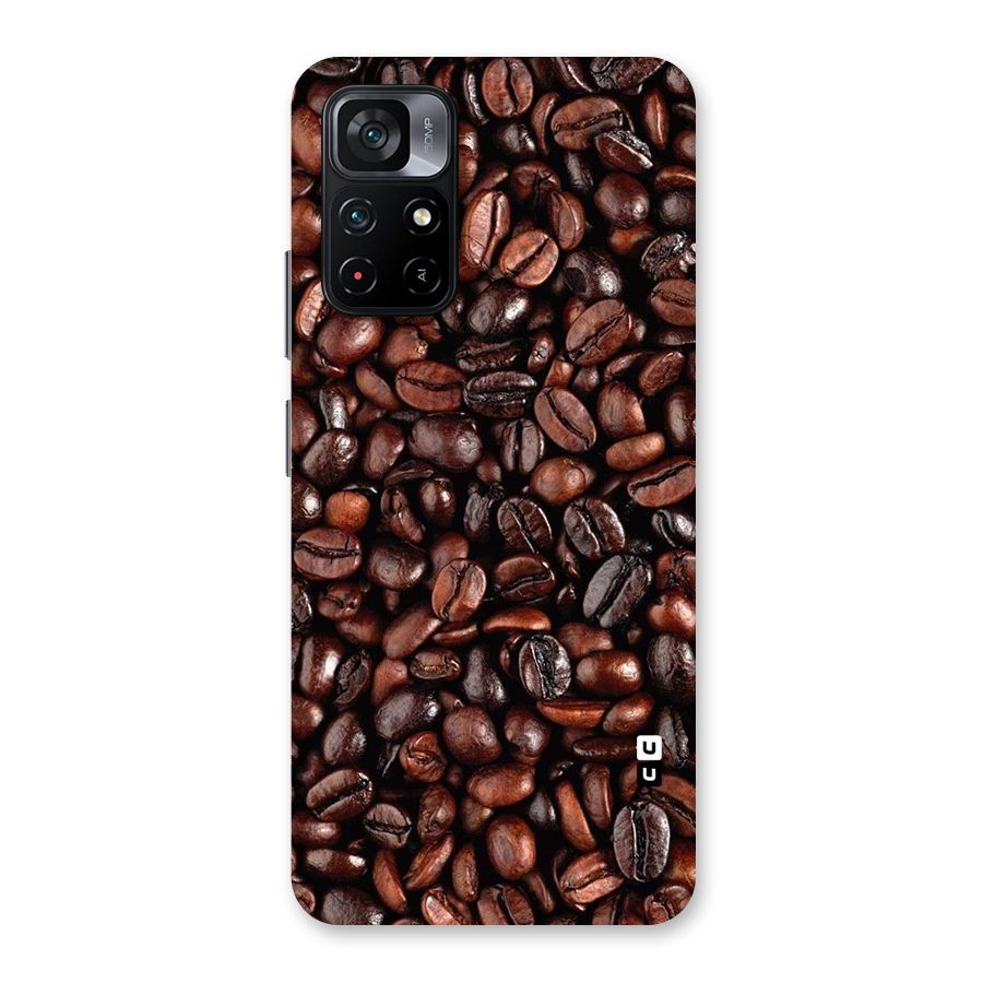 Coffee Beans Texture Back Case for Poco M4 Pro 5G