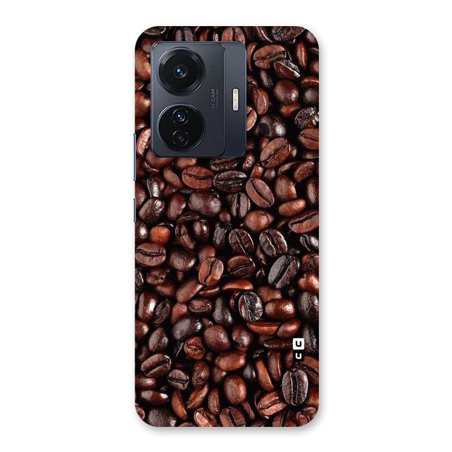 Coffee Beans Texture Back Case for Vivo T1 Pro