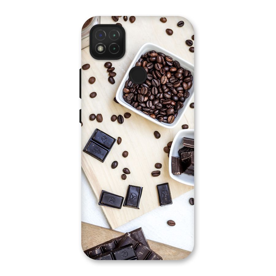 Coffee Beans and Chocolate Back Case for Redmi 9 Activ