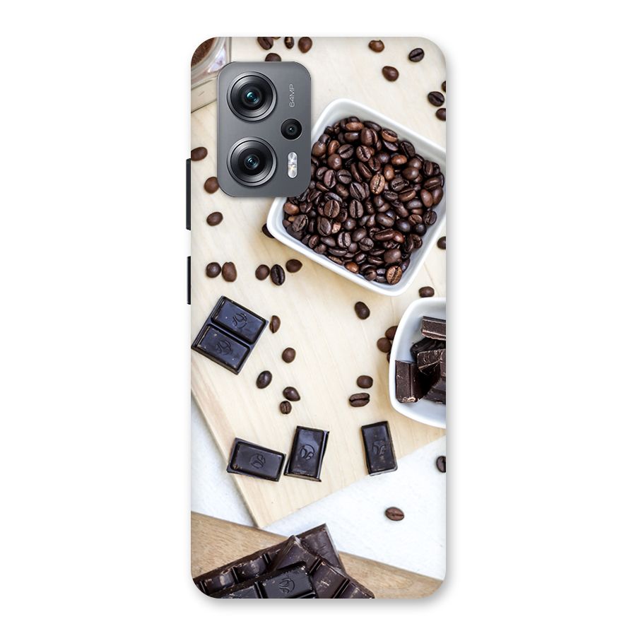 Coffee Beans and Chocolate Back Case for Redmi K50i