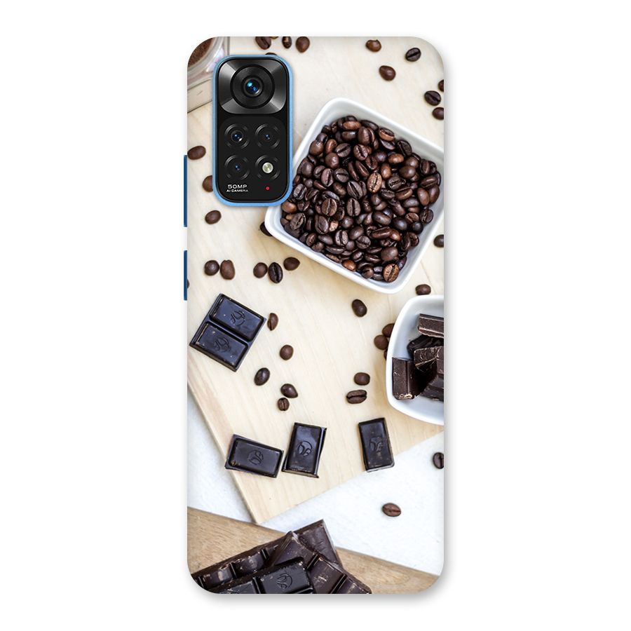 Coffee Beans and Chocolate Back Case for Redmi Note 11S
