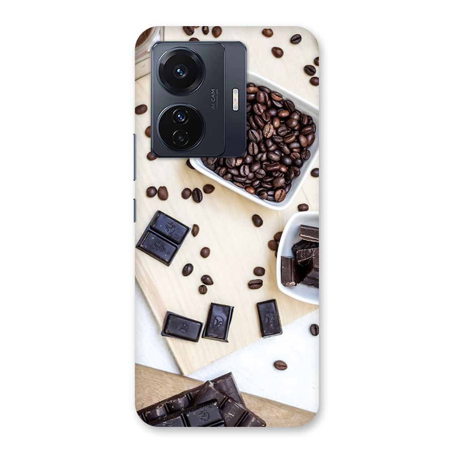 Coffee Beans and Chocolate Back Case for Vivo T1 Pro