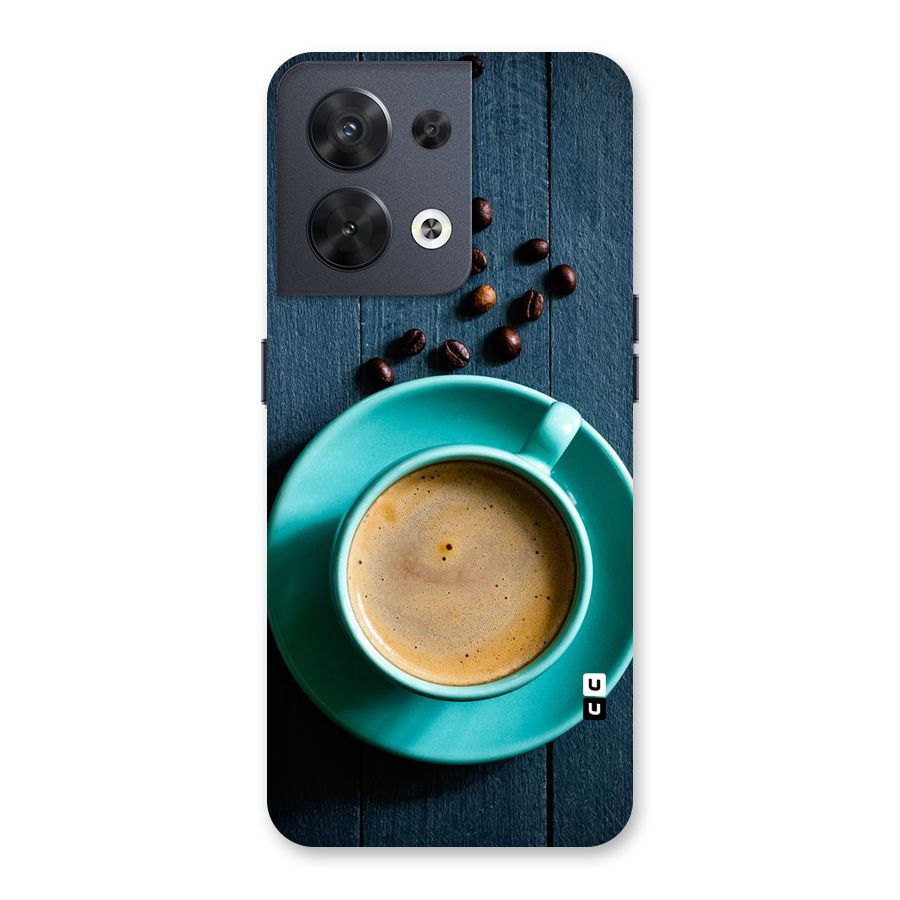 Coffee Beans and Cup Back Case for Oppo Reno8 5G