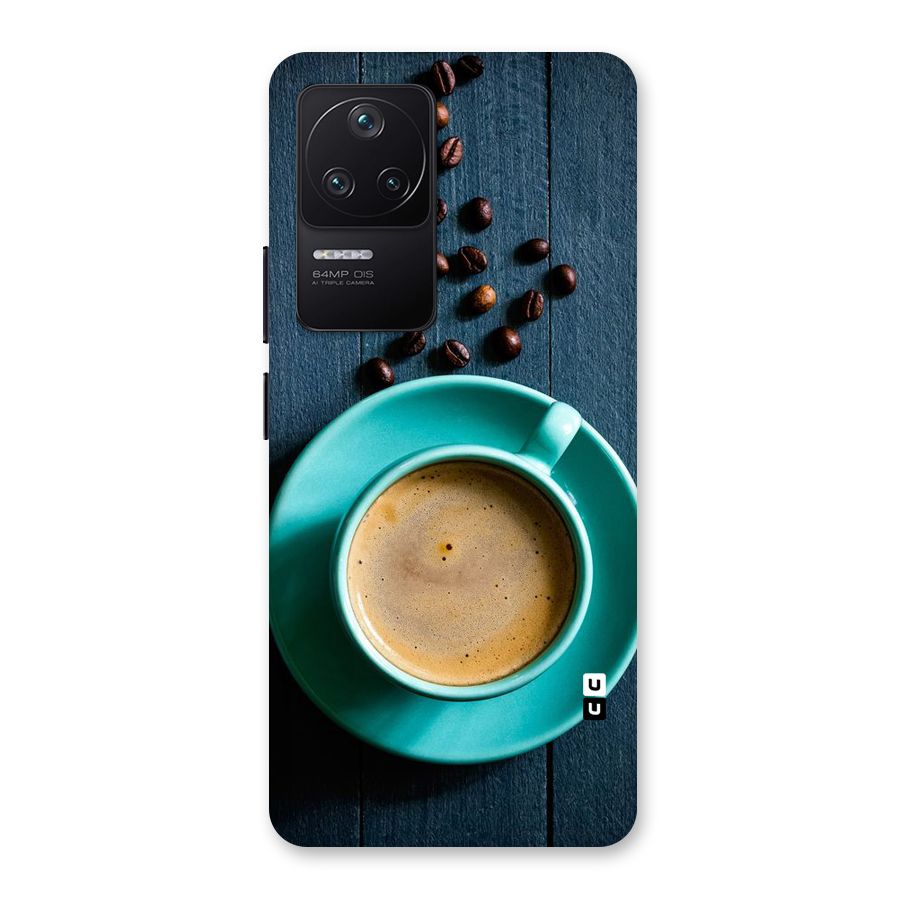 Coffee Beans and Cup Back Case for Poco F4 5G