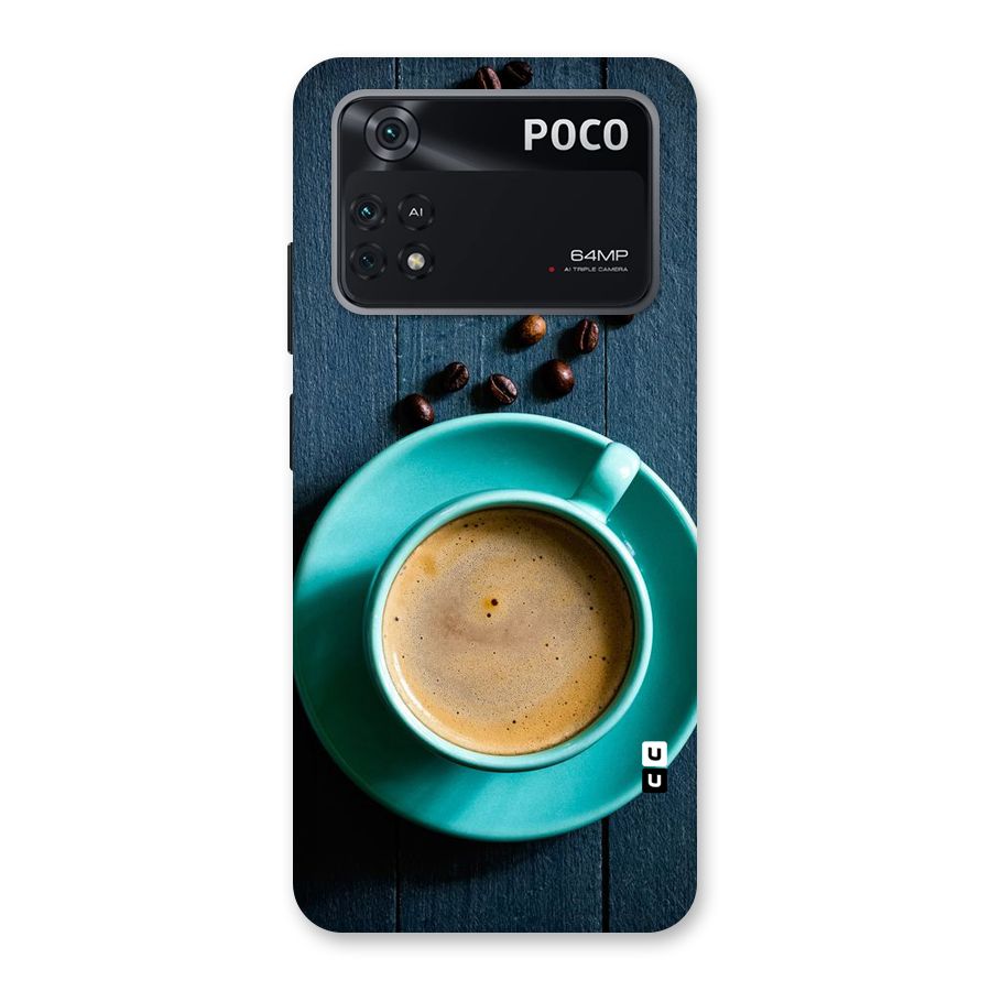 Coffee Beans and Cup Back Case for Poco M4 Pro 4G