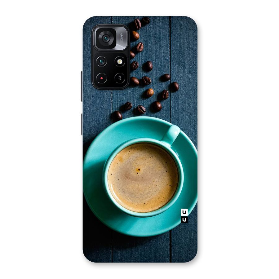 Coffee Beans and Cup Back Case for Poco M4 Pro 5G