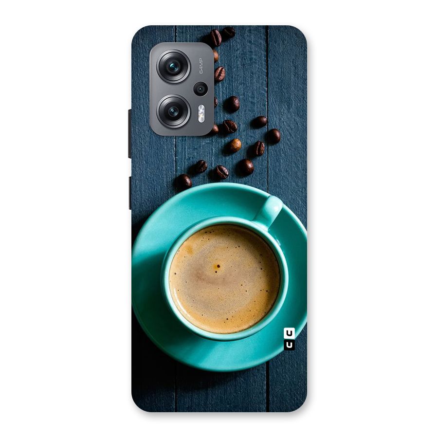 Coffee Beans and Cup Back Case for Redmi K50i