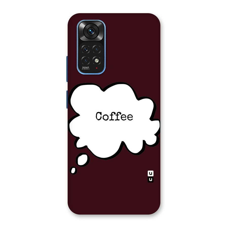 Coffee Bubble Back Case for Redmi Note 11S