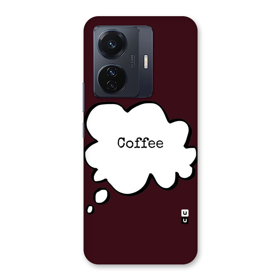 Coffee Bubble Back Case for Vivo T1 Pro