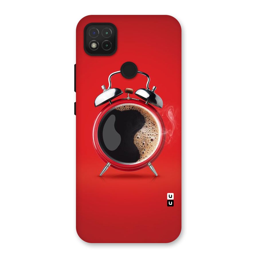 Coffee Clock Back Case for Redmi 9 Activ