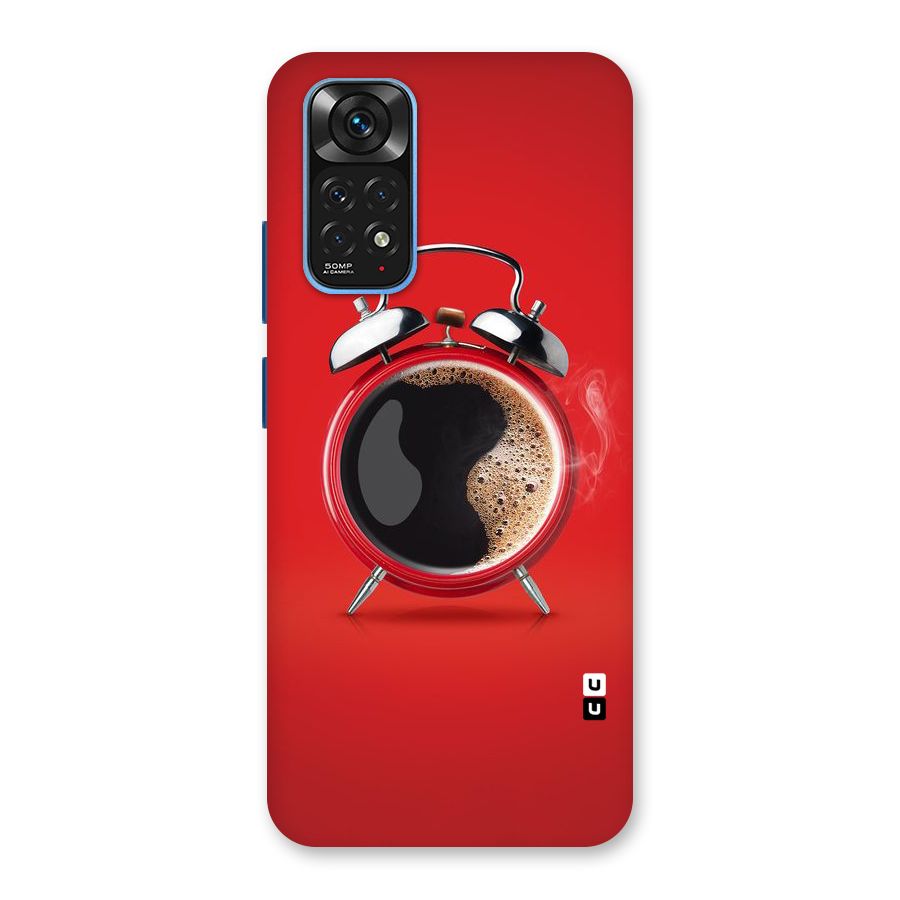 Coffee Clock Back Case for Redmi Note 11S