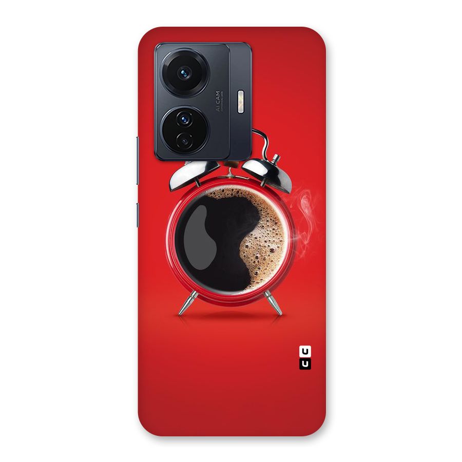 Coffee Clock Back Case for Vivo T1 Pro