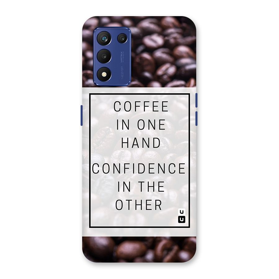 Coffee Confidence Quote Back Case for Realme 9 5G Speed