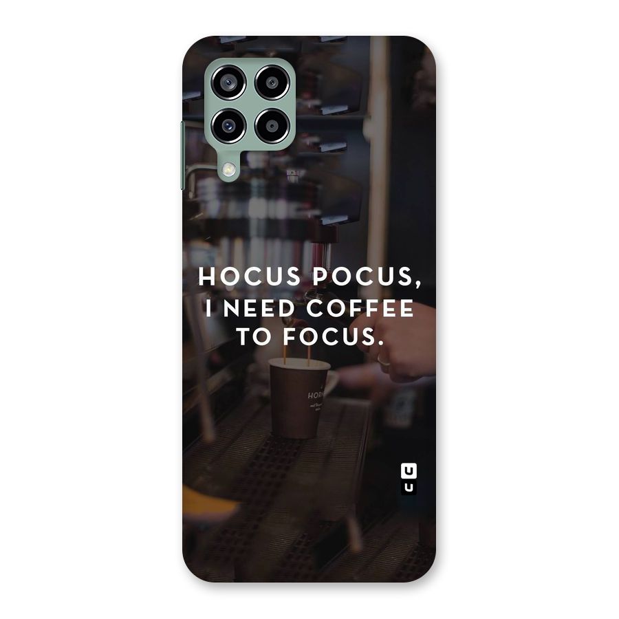 Coffee Focus Back Case for Galaxy M33