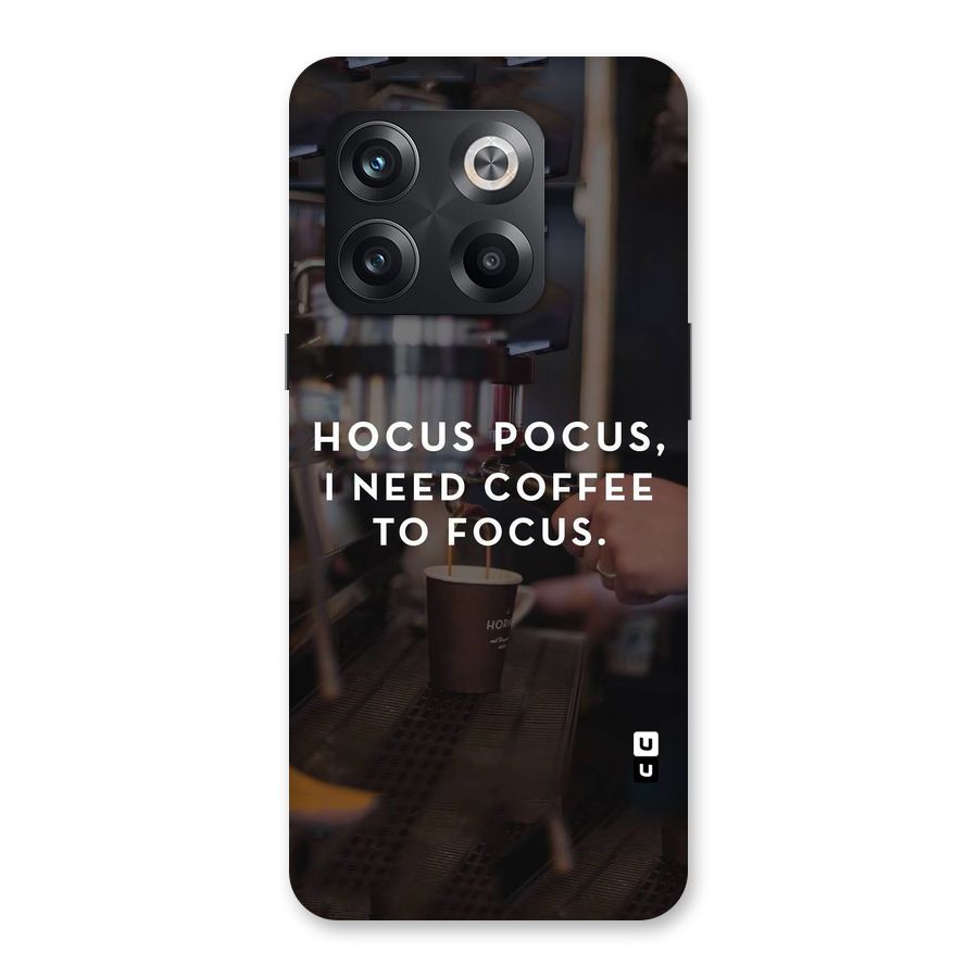 Coffee Focus Back Case for OnePlus 10T