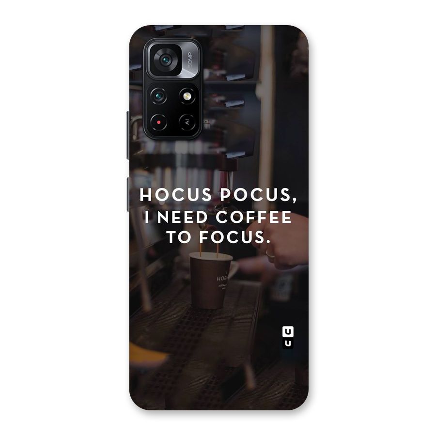 Coffee Focus Back Case for Poco M4 Pro 5G