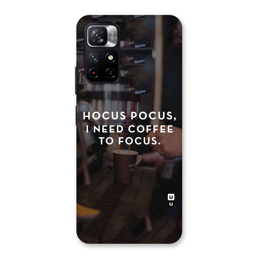 Coffee Focus Back Case for Redmi Note 11T 5G