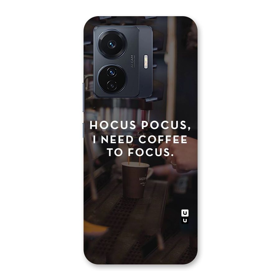 Coffee Focus Back Case for Vivo T1 Pro