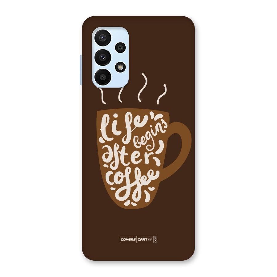 Coffee Mug Back Case for Galaxy A23