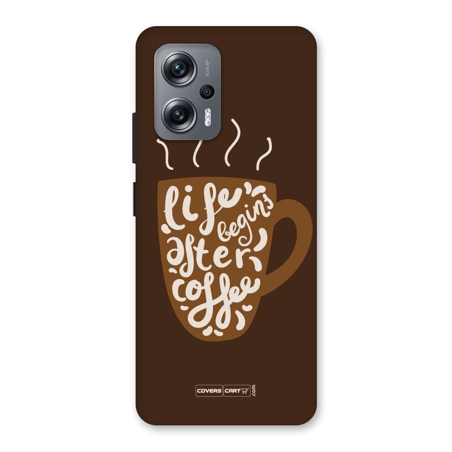 Coffee Mug Back Case for Redmi K50i