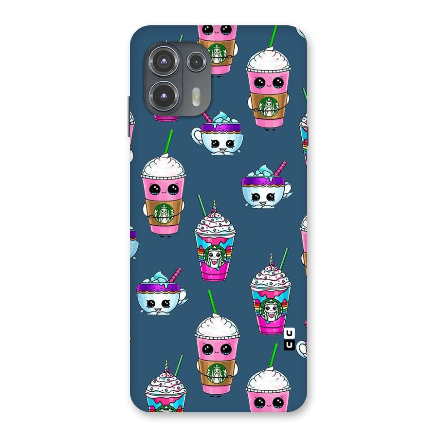Coffee Mugs Back Case for Motorola Edge 20 Fusion