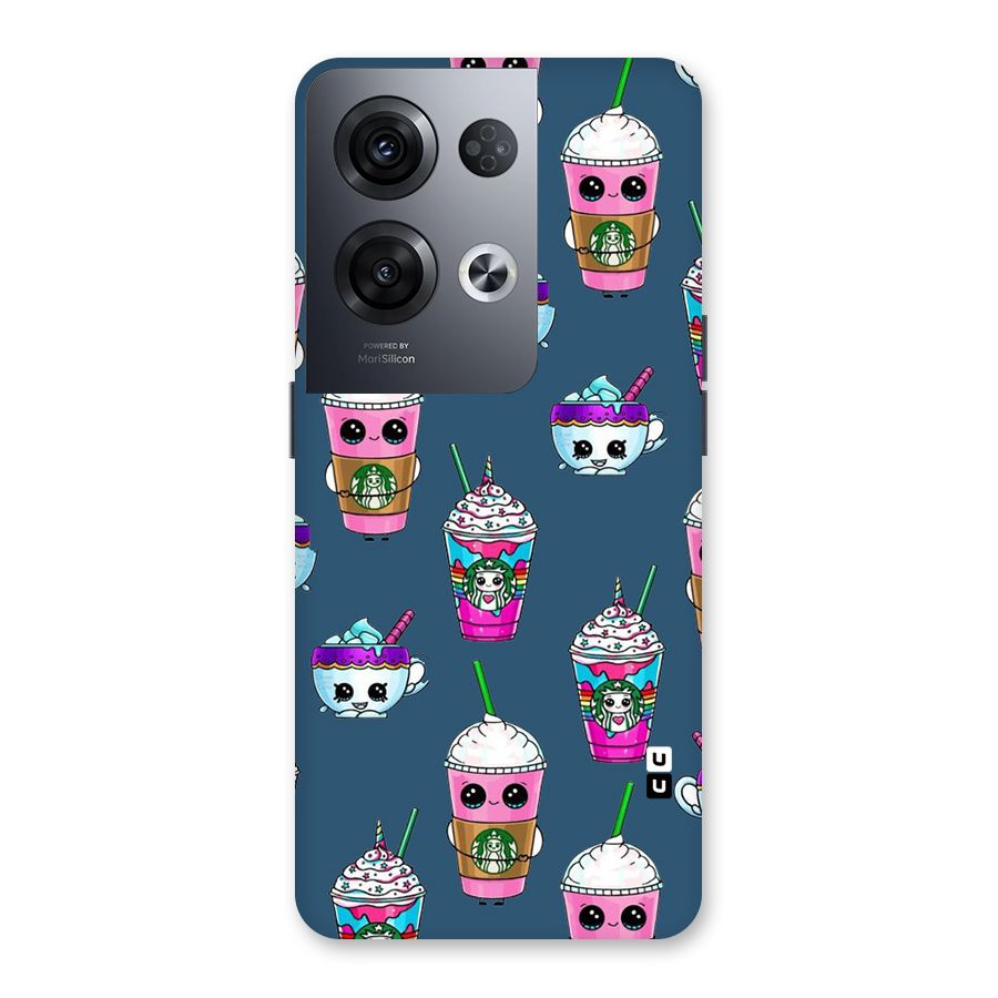 Coffee Mugs Back Case for Oppo Reno8 Pro 5G