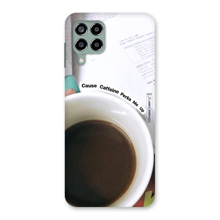 Coffee Perks Back Case for Galaxy M33