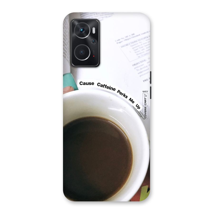 Coffee Perks Back Case for Oppo K10 4G
