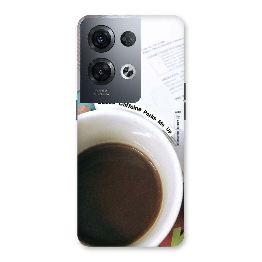 Coffee Perks Back Case for Oppo Reno8 Pro 5G