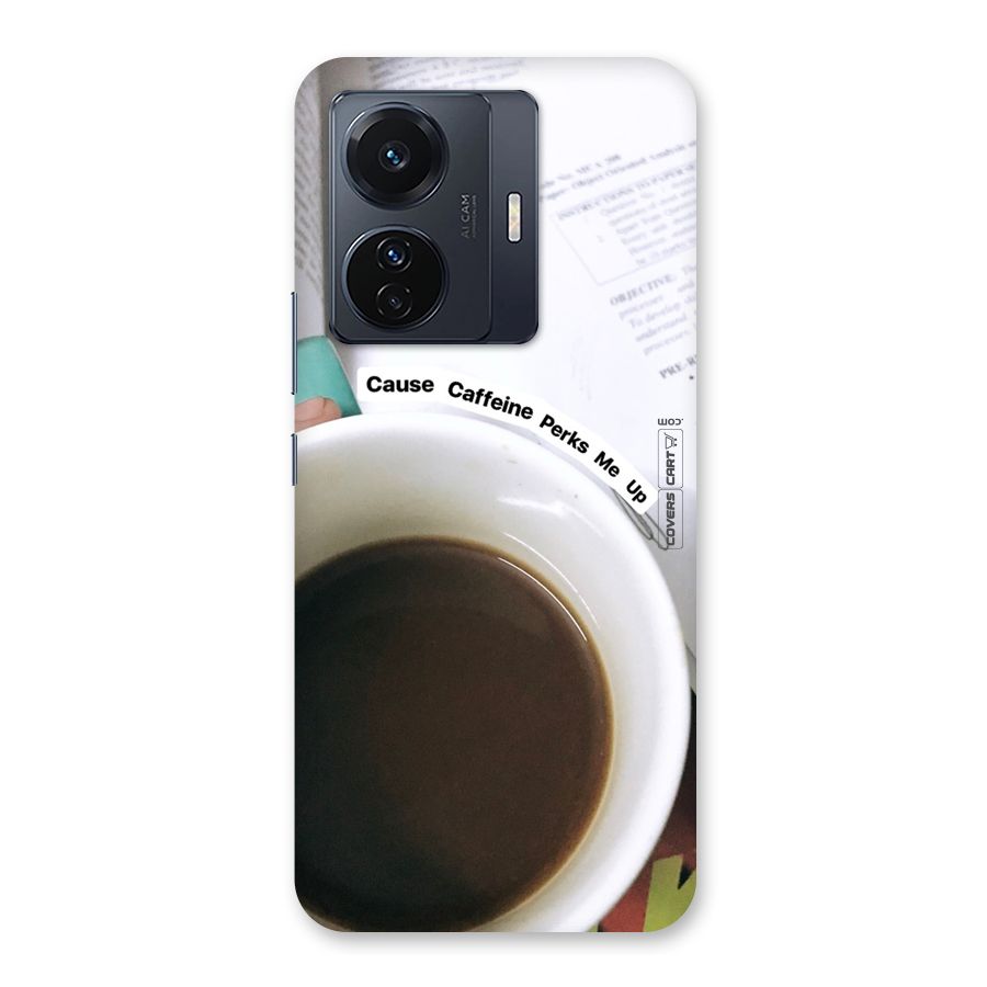 Coffee Perks Back Case for Vivo T1 Pro