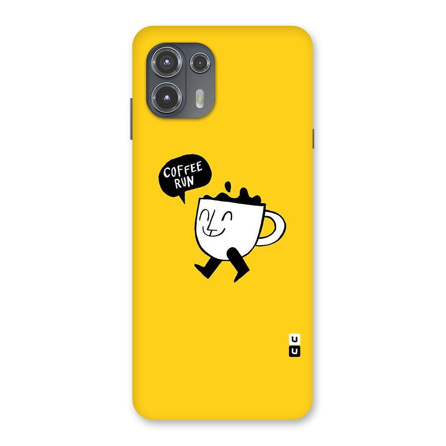 Coffee Run Back Case for Motorola Edge 20 Fusion