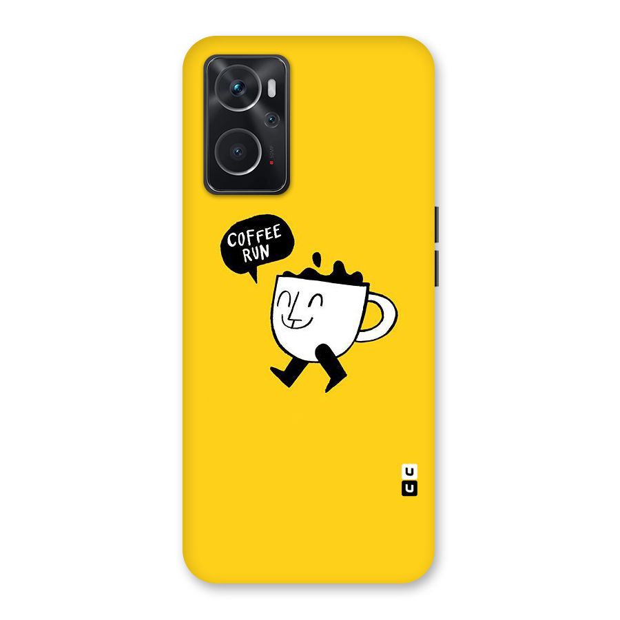 Coffee Run Back Case for Oppo K10 4G