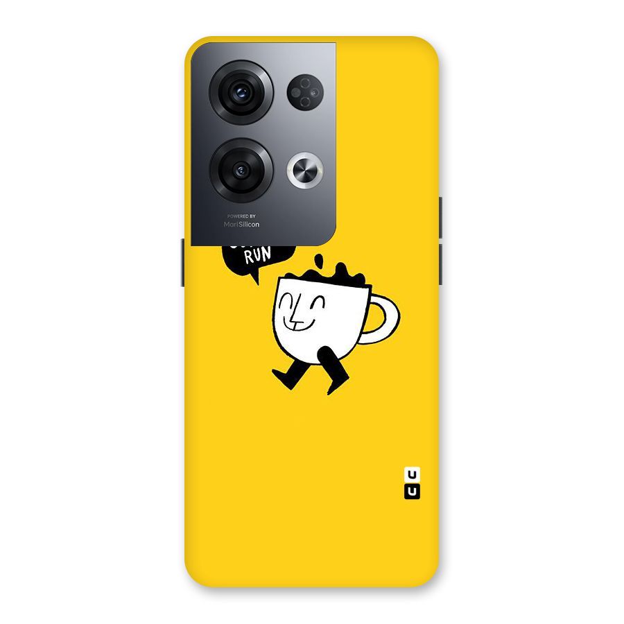 Coffee Run Back Case for Oppo Reno8 Pro 5G
