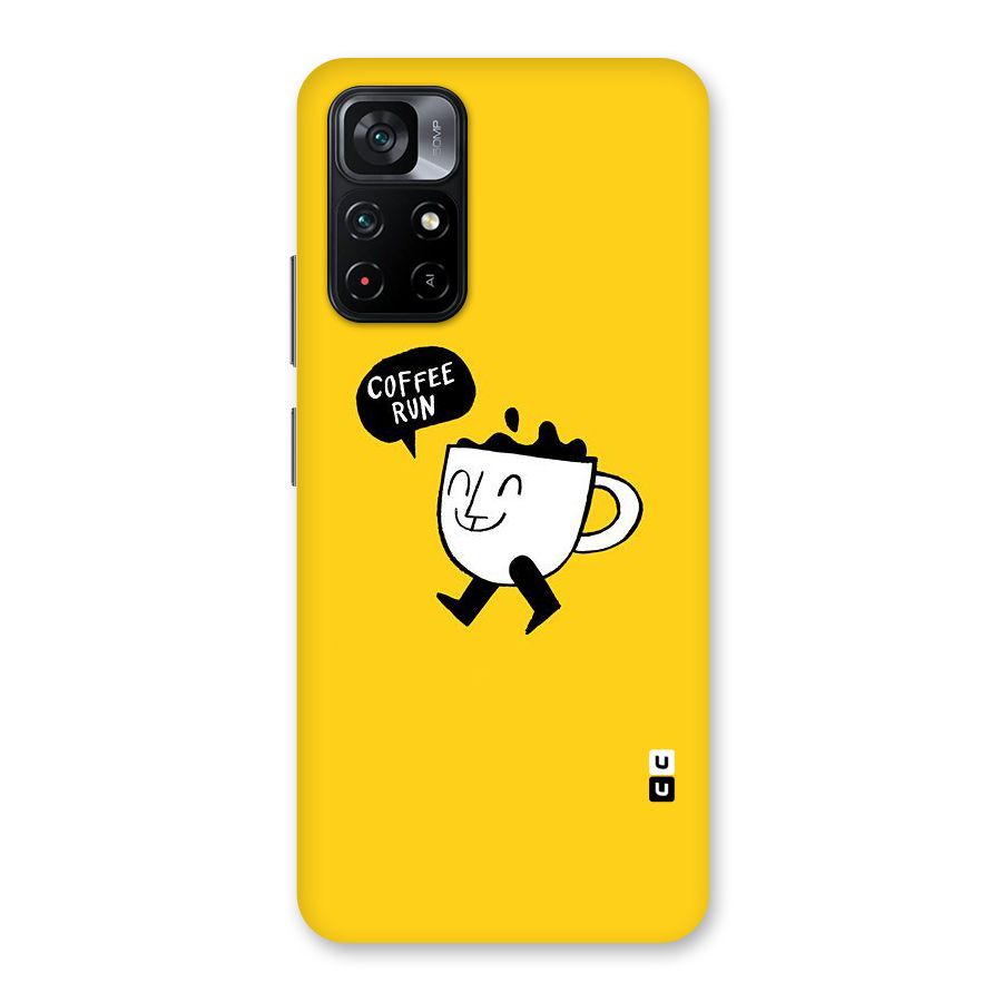 Coffee Run Back Case for Poco M4 Pro 5G