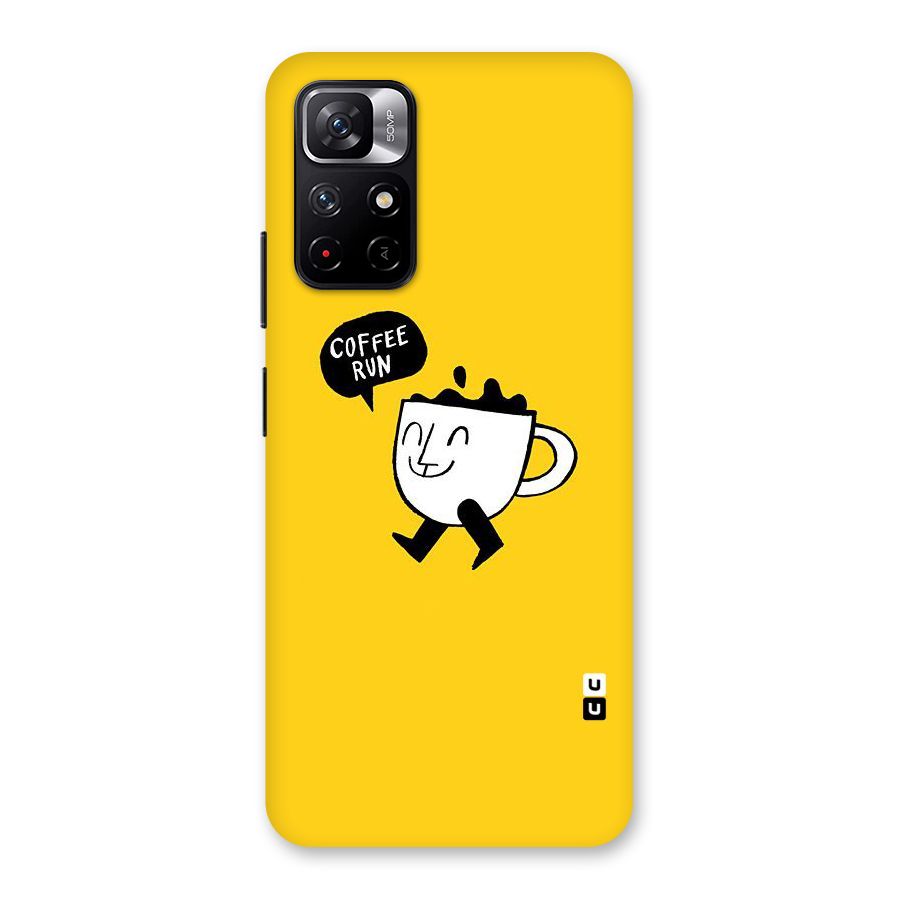 Coffee Run Back Case for Redmi Note 11T 5G
