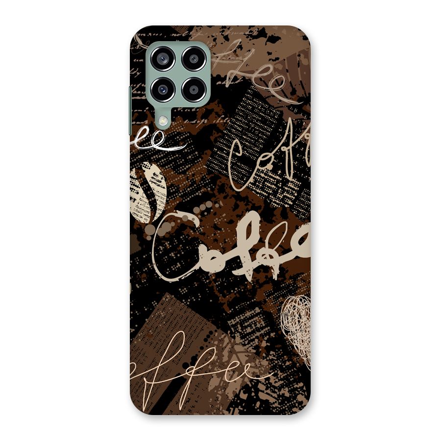 Coffee Scribbles Back Case for Galaxy M33