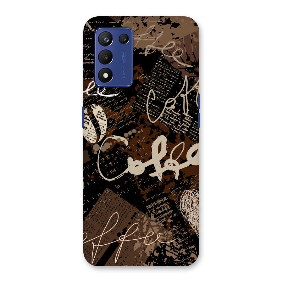 Coffee Scribbles Back Case for Realme 9 5G Speed