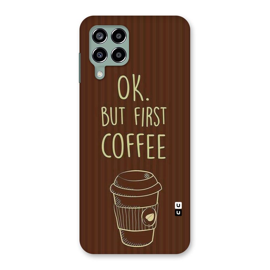 Coffee Stripes Back Case for Galaxy M33
