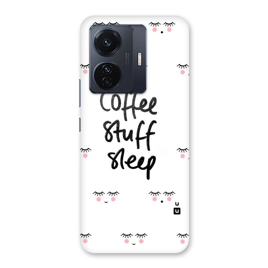 Coffee Stuff Sleep Back Case for Vivo T1 Pro
