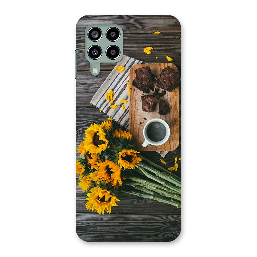 Coffee and Flowers Back Case for Galaxy M33